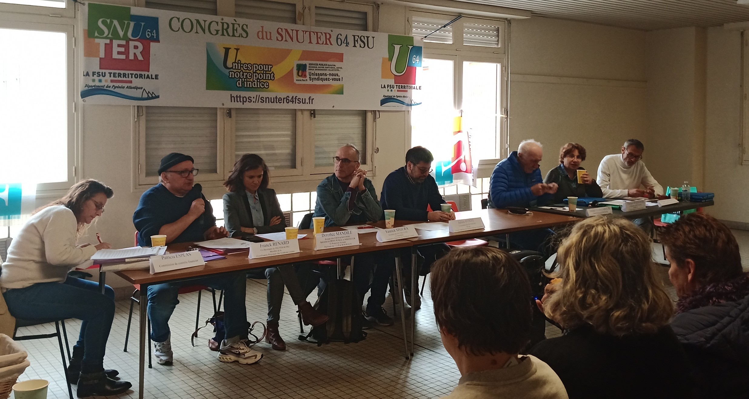 Congres FSU TERRITORIALE 64 Bayonne 1 1