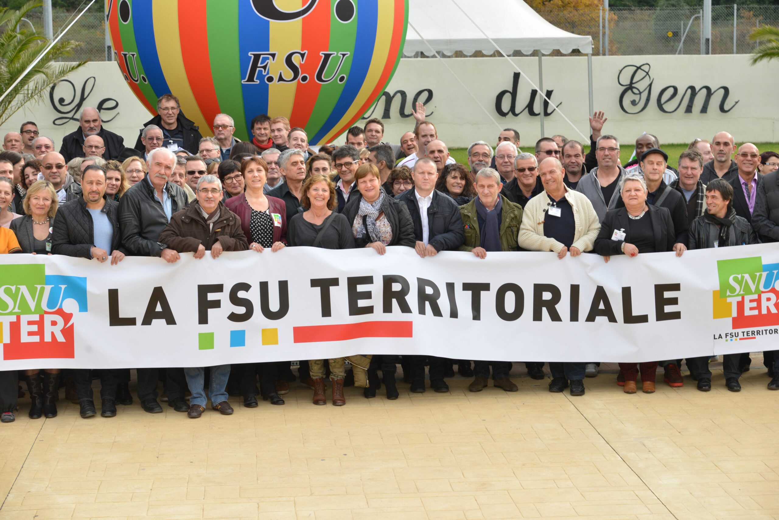 Guillaume SAMAMA fsu territoriale manif