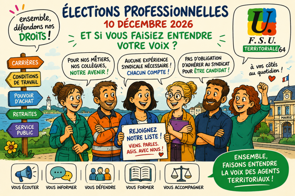 Election pro FSU Territoriale 2026